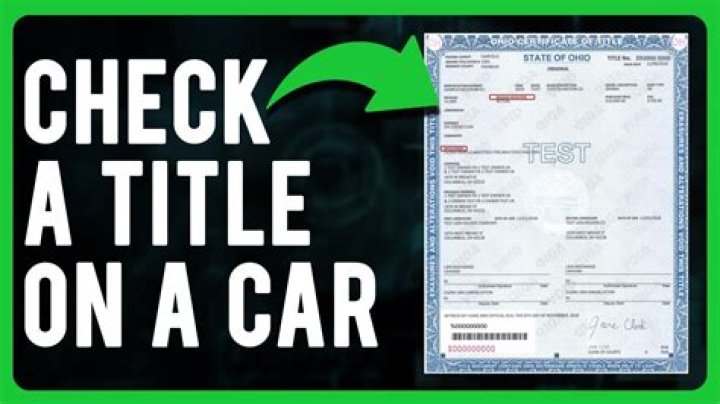 What is the title of the car?
