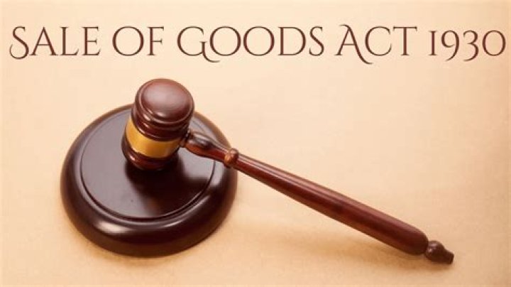 What law governs the sale of goods?