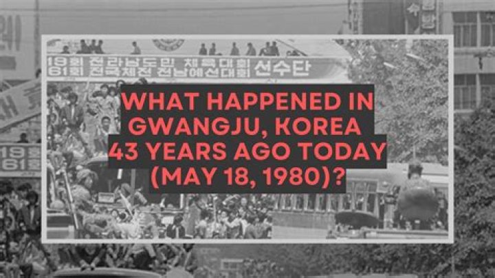 What really happened in Gwangju 1980?