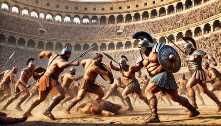 What Roman gladiators wore?
