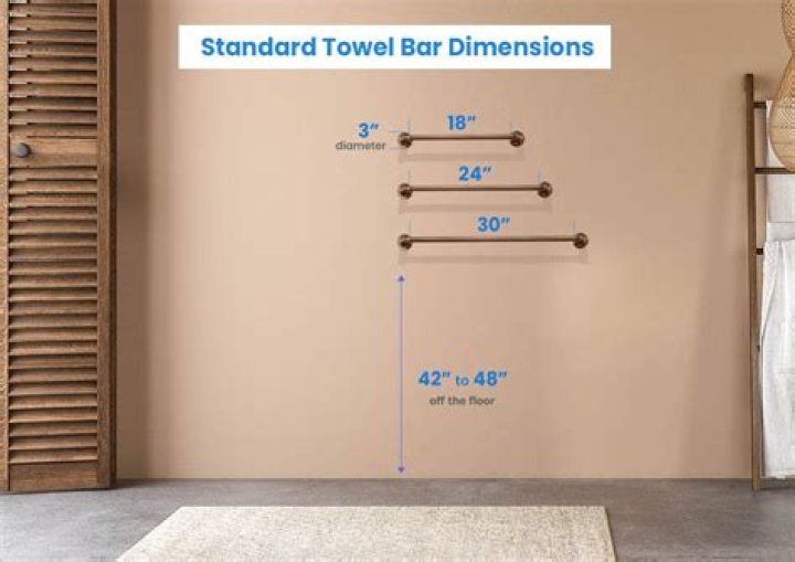 What sizes do towel rails come in?