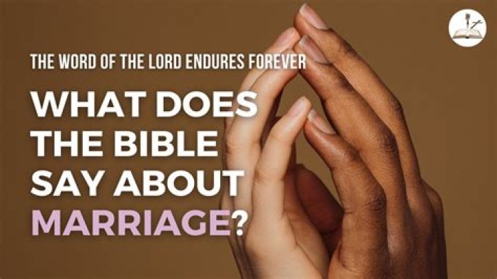 What the Catholic Bible says about marriage?
