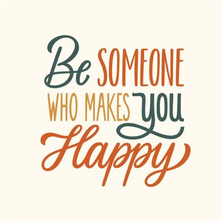 What to say to someone who makes you happy?