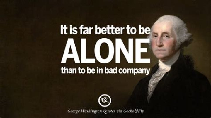 What was George Washington famous quote?