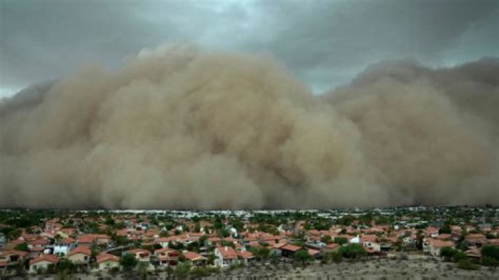 What was the biggest dust storm in Arizona?