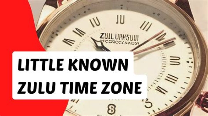 What Zulu time means?