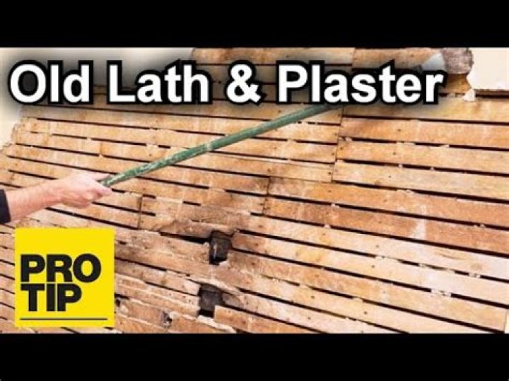 When did they stop using lath and plaster?