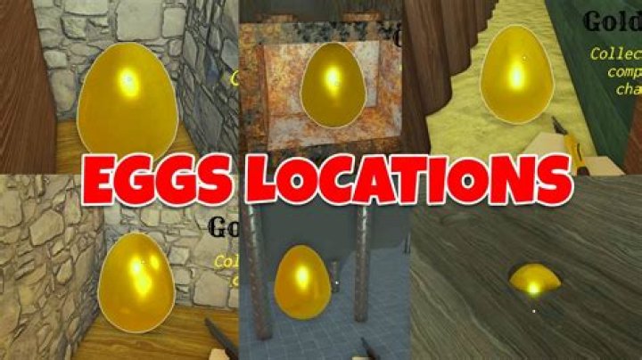 Where are the golden eggs in Easter eggs?