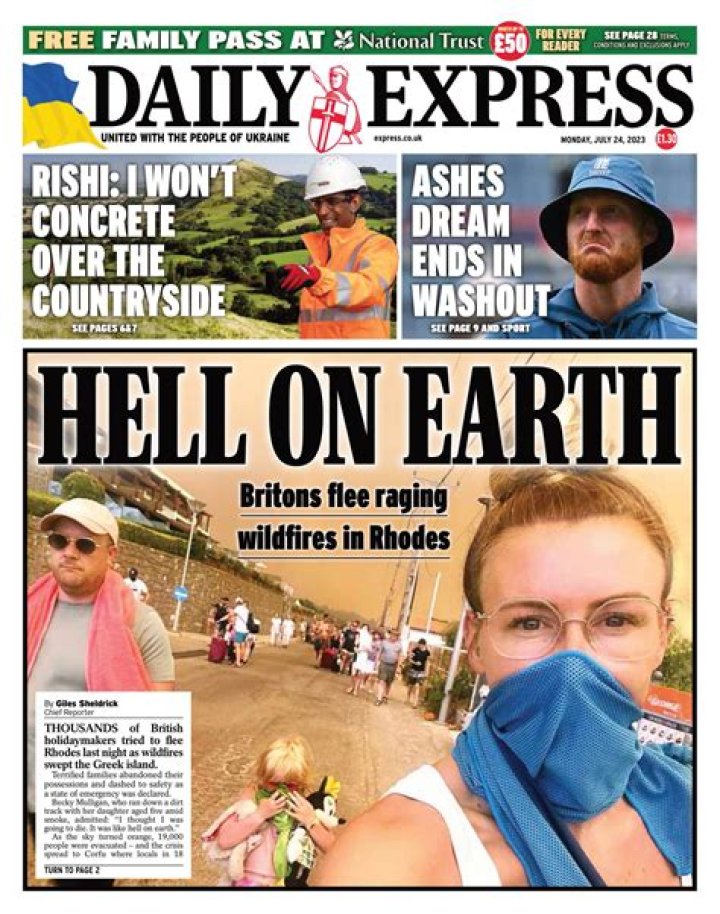 Where is the Daily Express located?