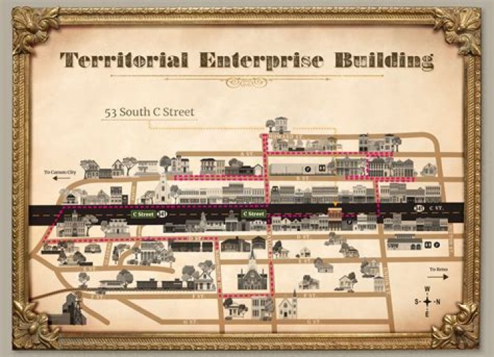Where was Virginia City Territorial Enterprise?