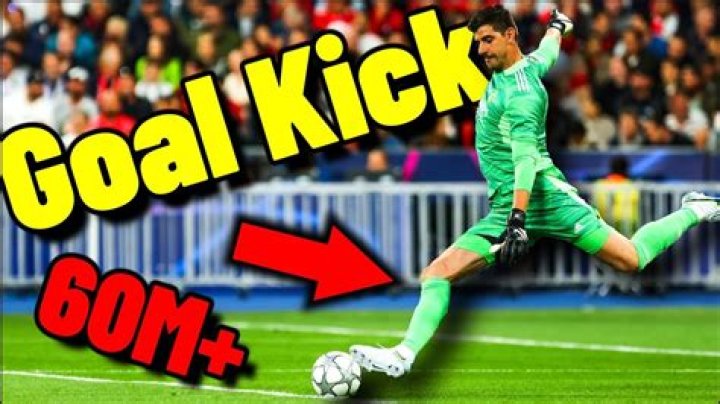 Which goalkeeper scored a goal from a goal kick?