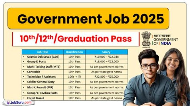 Which government job is best for ex servicemen?