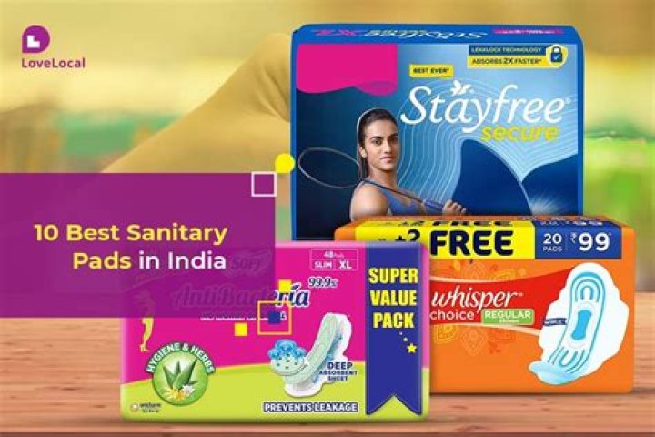 Which Indian company makes sanitary pads?