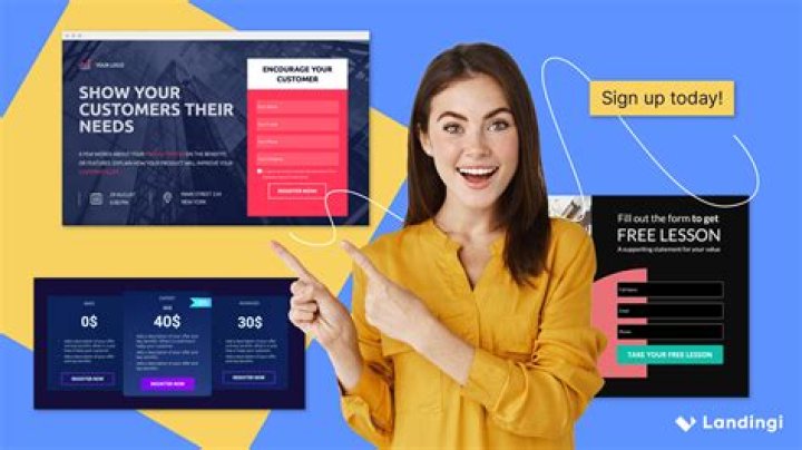 Which site is best for landing page?