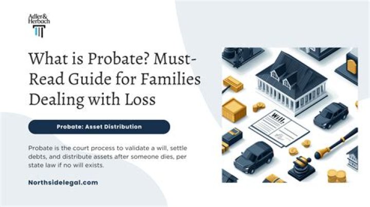 Who distributes the money after probate?