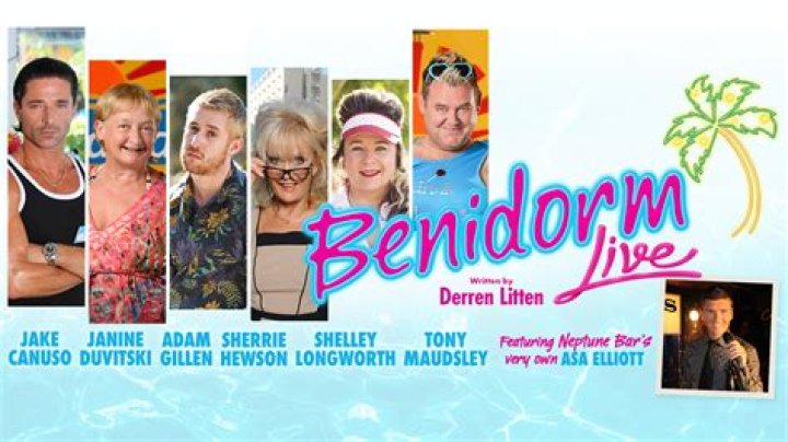 Who does Derren Litten play in Benidorm?