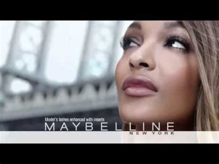 Who is in the new Maybelline commercial?