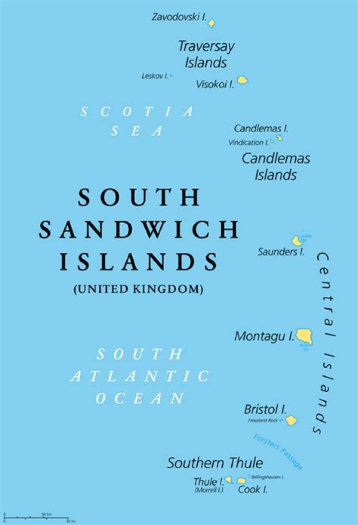 Who lives on South Georgia and the South Sandwich Islands?