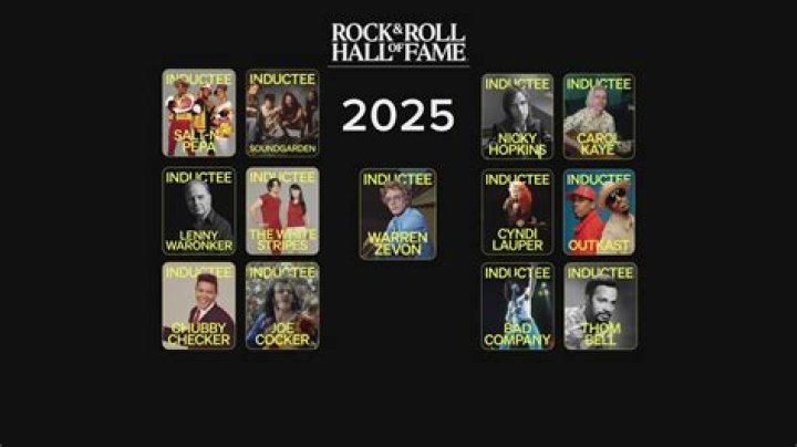 Who was inducted in the Rock and Roll Hall of Fame in 2012?