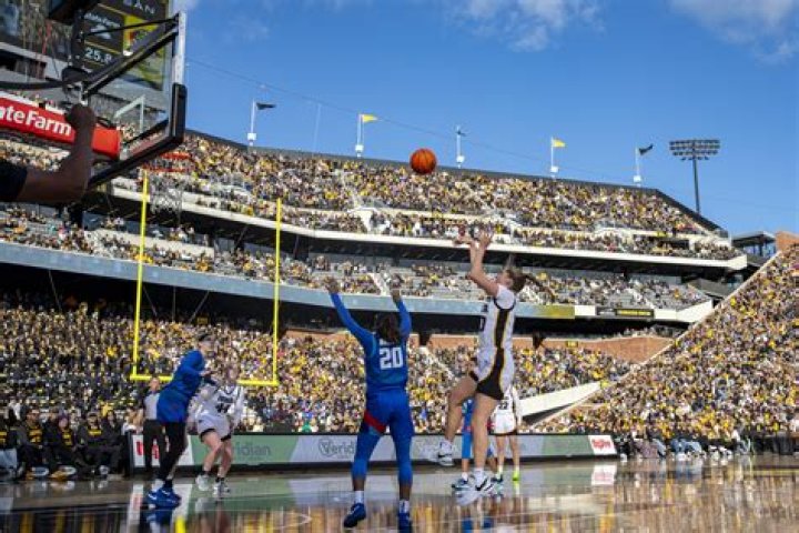 Who won the Michigan and Iowa basketball game?