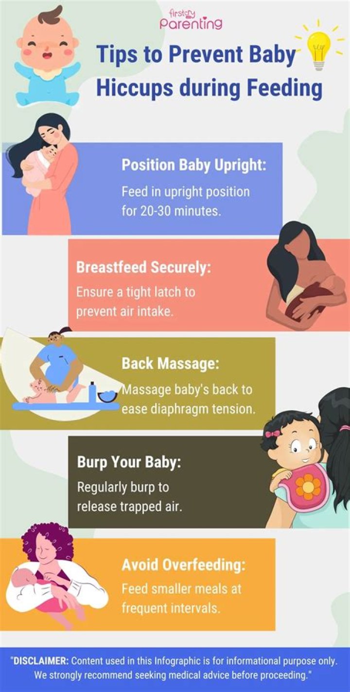 Why does my baby hiccup after burping?