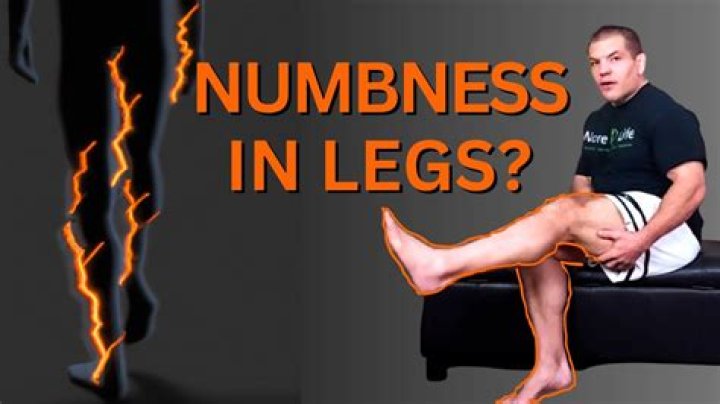 Why does my left leg feel numb and weak?