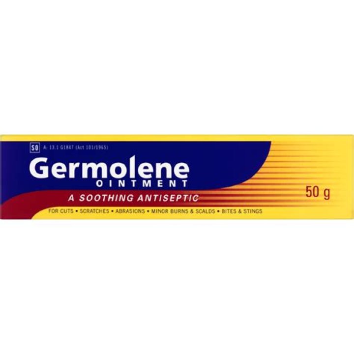 Why has Germolene ointment been discontinued?